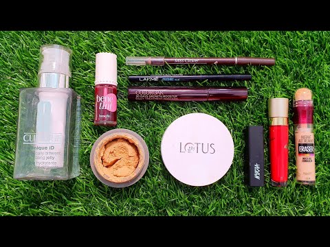 Everyday Makeup products for beginners| RARA| LOTUS lakme Colorbar Maybelline NYKAA clinique benefit