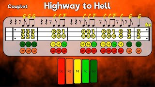 Highway to Hell - Xylo Ukulele PLAY-ALONG