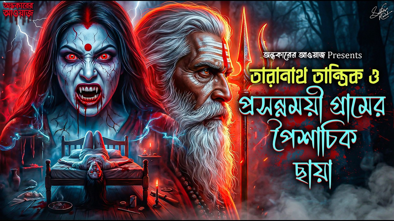 তারানাথ তান্ত্রিকের গল্প প্রসন্নময়ী গ্রামের পৈশাচিক ছায়া | TARANATH TANTRIK | Bengali Horror Story