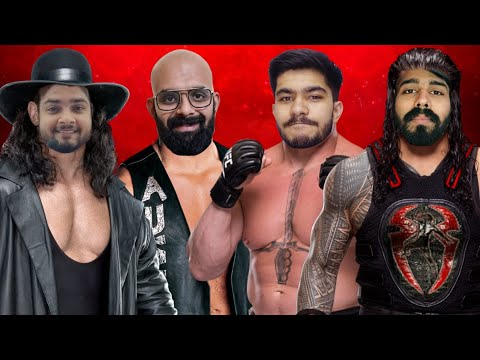 The Best WWE 2K22 Player in the World Ft @Markaroni @ONE MUFC @Divyansh
