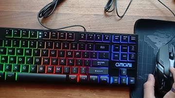 Unboxing the ChonChow keyboard and mouse