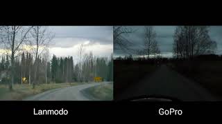Lanmodo VS Other Dash Cameras: Real-life Night Vision Test