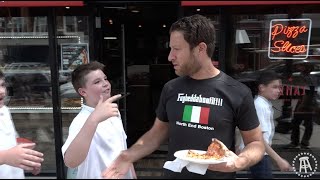Barstool Pizza Review - Rinas (North End of Boston)