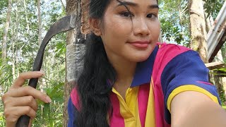 macam ni lah kehidupan penoreh desa | Veve's Vlog