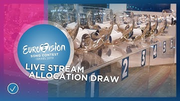 Eurovision Song Contest 2019 - Allocation Draw & Host City Insignia - Live Stream