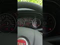 Fiat Doblo 2017 Oil light flashing (Service Oil Light)