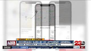 DoorDash Sued by DC Attorney General