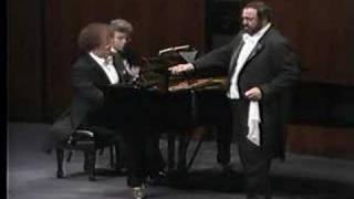 Video thumbnail of "Pavarotti- Bellini- Malinconia, ninfa gentile"
