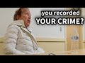 Evil Girlfriend records her victim's final moments