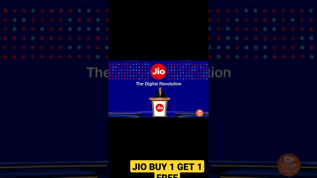 JIO BUY ONE GET ONE FREE OFFER 
