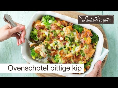 Video: Ovenschotel Met Kip En Broccoli