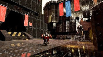 Quake 2 ( Base1.Bsp ) in UE4 Ray Tracing X On