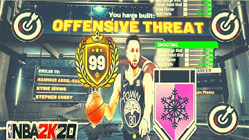 STEPHEN CURRY OFFENSIVE THREAT BUILD NBA 2K20