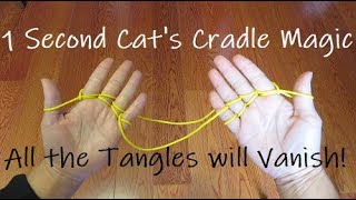 String Vanished! : Ayatori/ Cat's Cradle Magic Trick