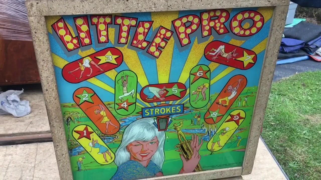 1964 Southland Little Pro EM arcade manikin golf game YouTube