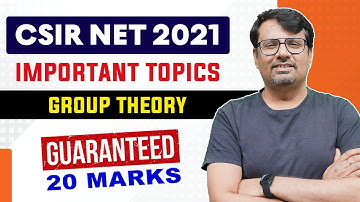 CSIR-NET 21 Important Topics Part 3 | Group Theory (20 Marks) | Exam Hacks By GP Sir #shorts