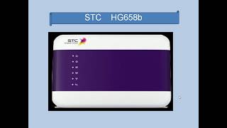 اعدادات الانترنت-يمن نت مودم STC HG658b