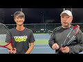 TENNIS STRINGING: WHAT HAPPENS IF YOU STRING YOUR CROSSES 4LBS LOOSER THAN YOUR MAINS?