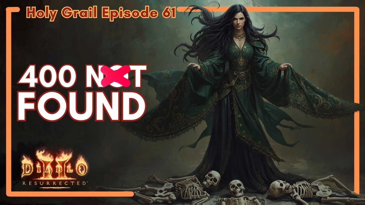 Diablo 2 Resurrected: Holy Grail Episode 61 - Pindleskin Farming Gets Insane