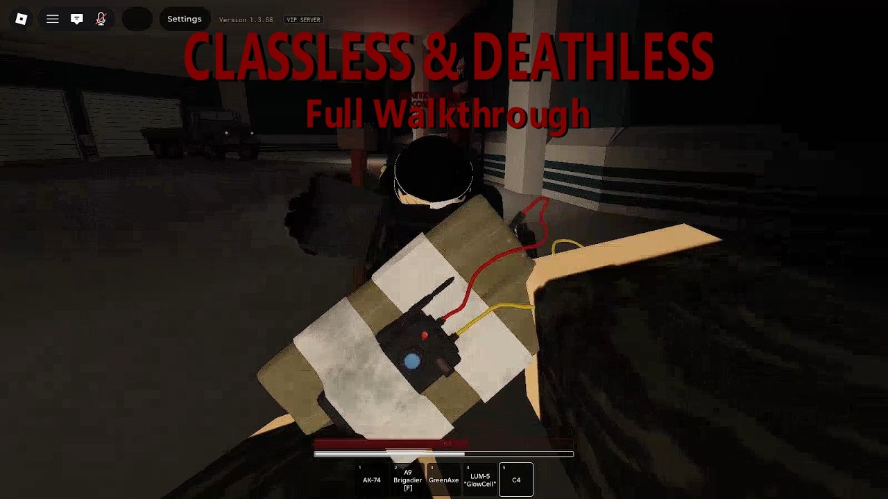 Roblox - Examination | Full Walkthrough Solo | Classless & Deathless ...