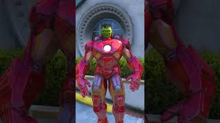 GTA V   HULK কে বাঁচালো VENOM এর হাত থেকে HULKBUSTER ?? shorts