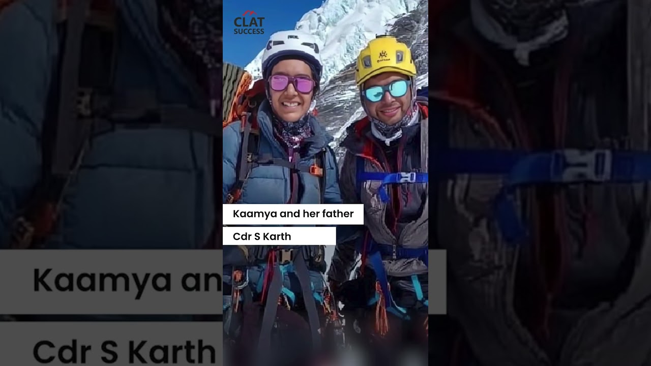 🇮🇳 Kaamya Karthikeyan becomes Youngest Indian to Climb Mount Everest 