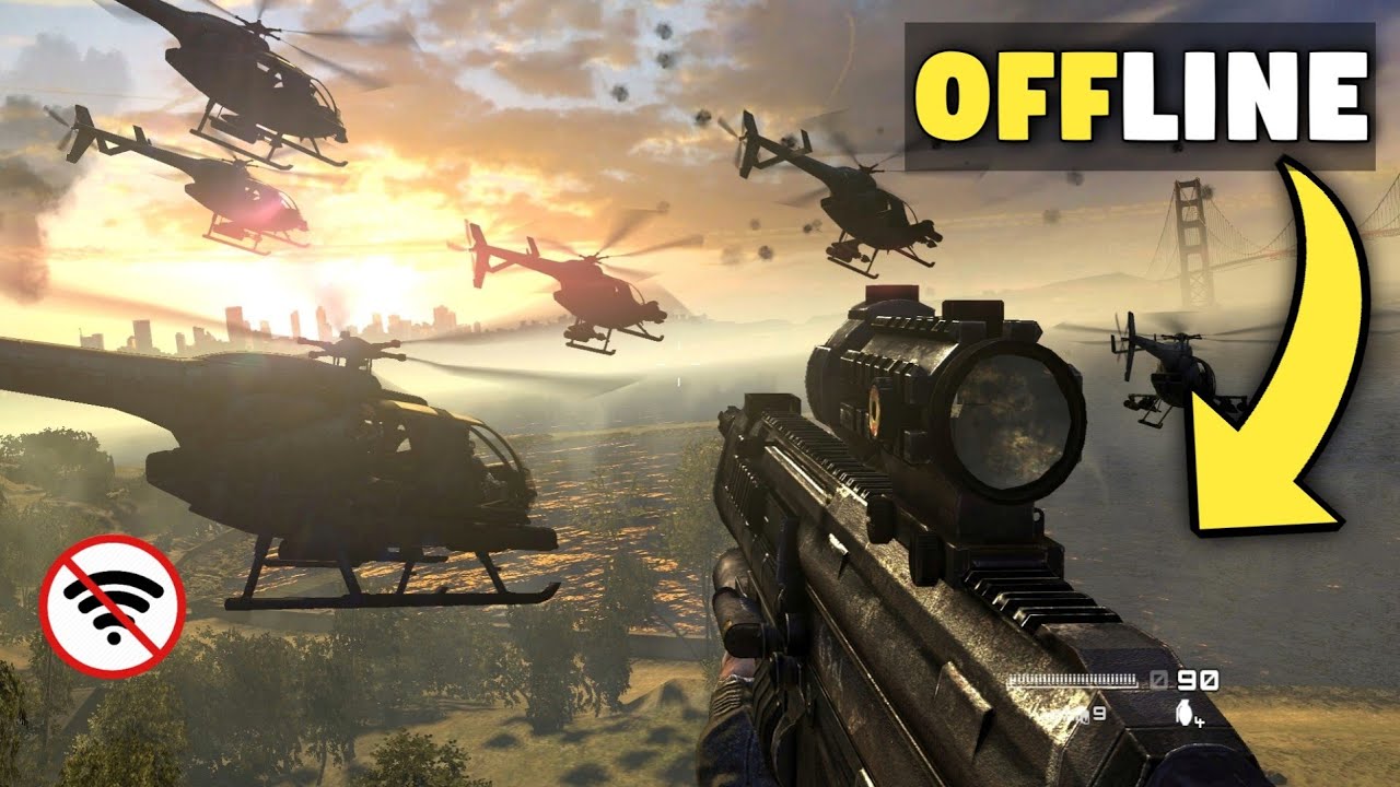 Top 10 Best Offline FPS Games for Android and iOS 2022 like COD, Free fire (High Graphics)
