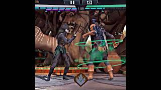 Batwoman The Drowned Dominates Boss Deathstroke! | Injustice 2 Mobile  #injustice2 #gaming
