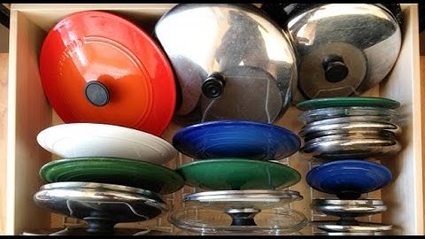 9 Genius Ways to Finally Organize Pot Lids – Woman