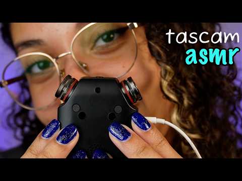 *INTENSE WET MOUTH SOUNDS* Close Up Tascam ASMR 😴