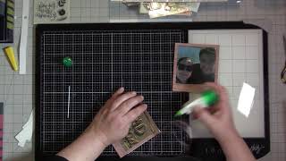 Process Video 208: Scrap With Me 4: Scrapbook Layout:  New Year