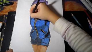 Drawing Touka Kirishima (Tokyo Ghoul)