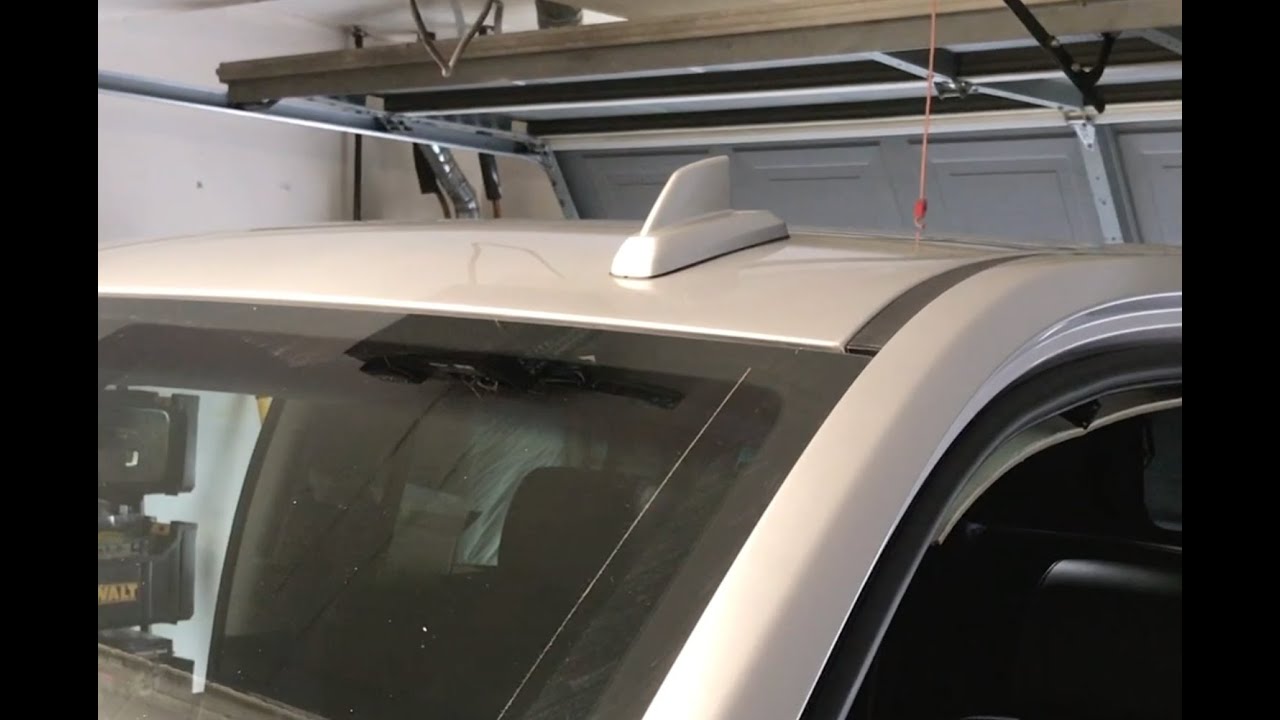2015 Yukon Shark Fin Antenna Replacement - youtube