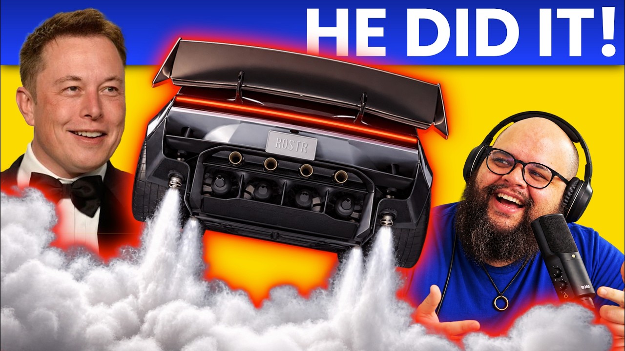 Elon Musk Just Made a Car FLY?!