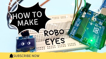 Arduino Robot Eyes Animation Tutorial | OLED Display Project #arduino #robot