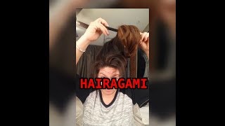 CURL YOUR HAIR W HAIRAGAMI & NO HEAT