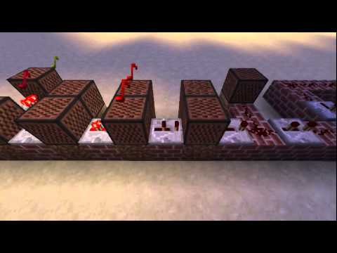 【Minecraft】 恋は渾沌の隷也を演奏してみた