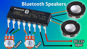 Make Your Own Bluetooth Speakers with Bass Booster