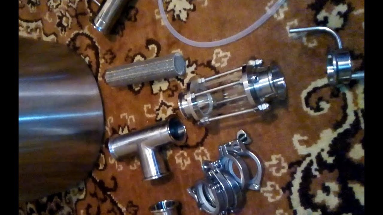 Экстрактор Сокслета из колонны-конструктора.