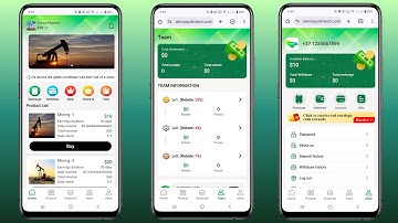 Investment website design and admin panel complete for free