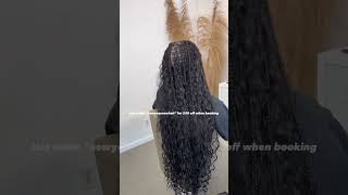 #hairtutorial #hair #knotlessbraids #naturalhair #hairstyle