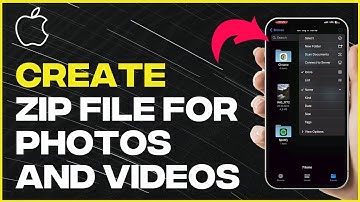 How To Create Zip File For Photos And Videos On Your iPhone - Full Guide (latest update)