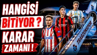 Hangisi bitiyor ! Karar zamanı ! Son dakika gelişmeler #trabzonspor 