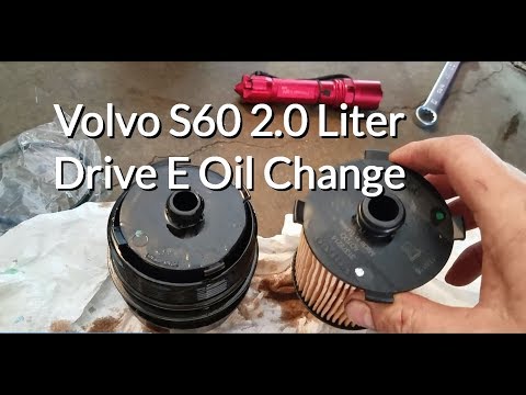 2015 Volvo S60 4 Cylinder Oil Change