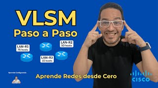 Curso CCNA Gratis 2025 #12 | Cómo hacer VLSM paso a paso ‒ Ejercicio con 3 routers | Subnetting