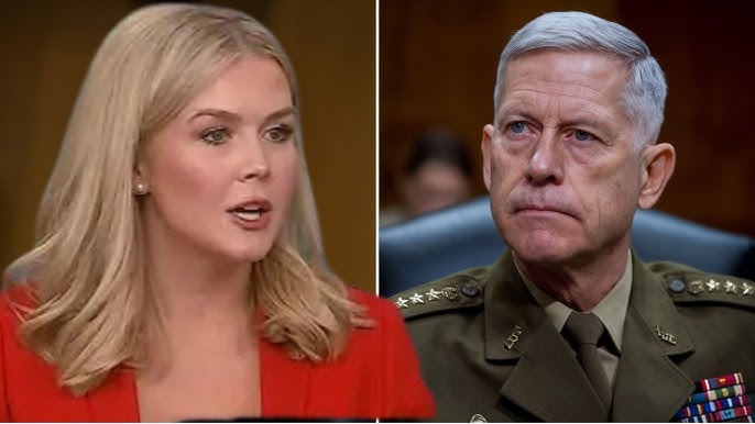 Congress ERUPTS As Karoline Leavitt CONFRONTS A Four Star General In A FIERY Exchange