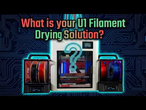 My Snapmaker U1 Filament Drying Setup - Feat. the Eibos Polyphemus