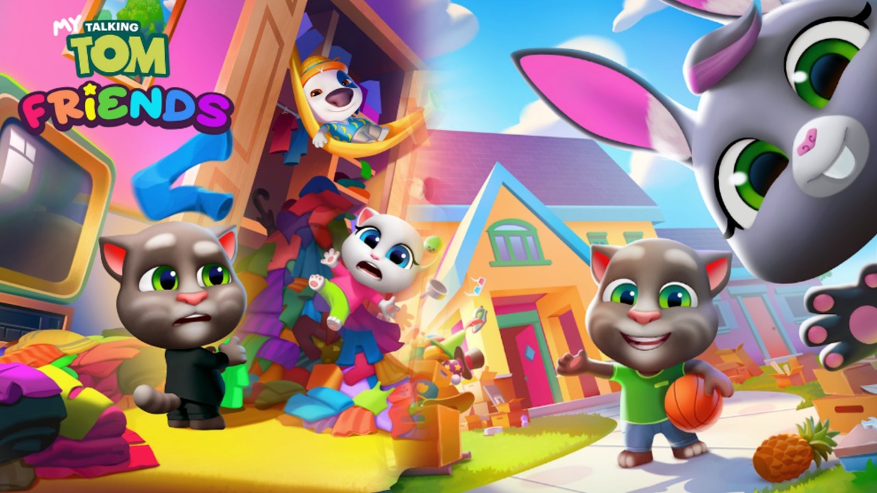 Talking Tom Cat funny cat live