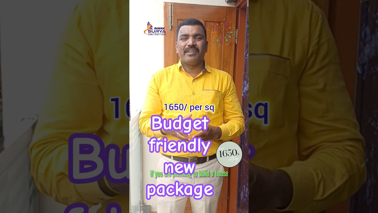 Republic Day Special Offer | New House Construction @ ₹1650/sq.ft | Namma Surya Construction