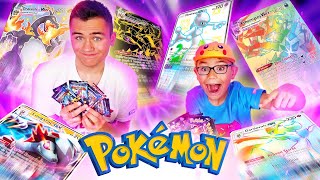 LA MEILLEURE OUVERTURE ! BATTLE OUVERTURE DE BOOSTERS POKEMON SWAN VS NÉO (on est refait !!!)